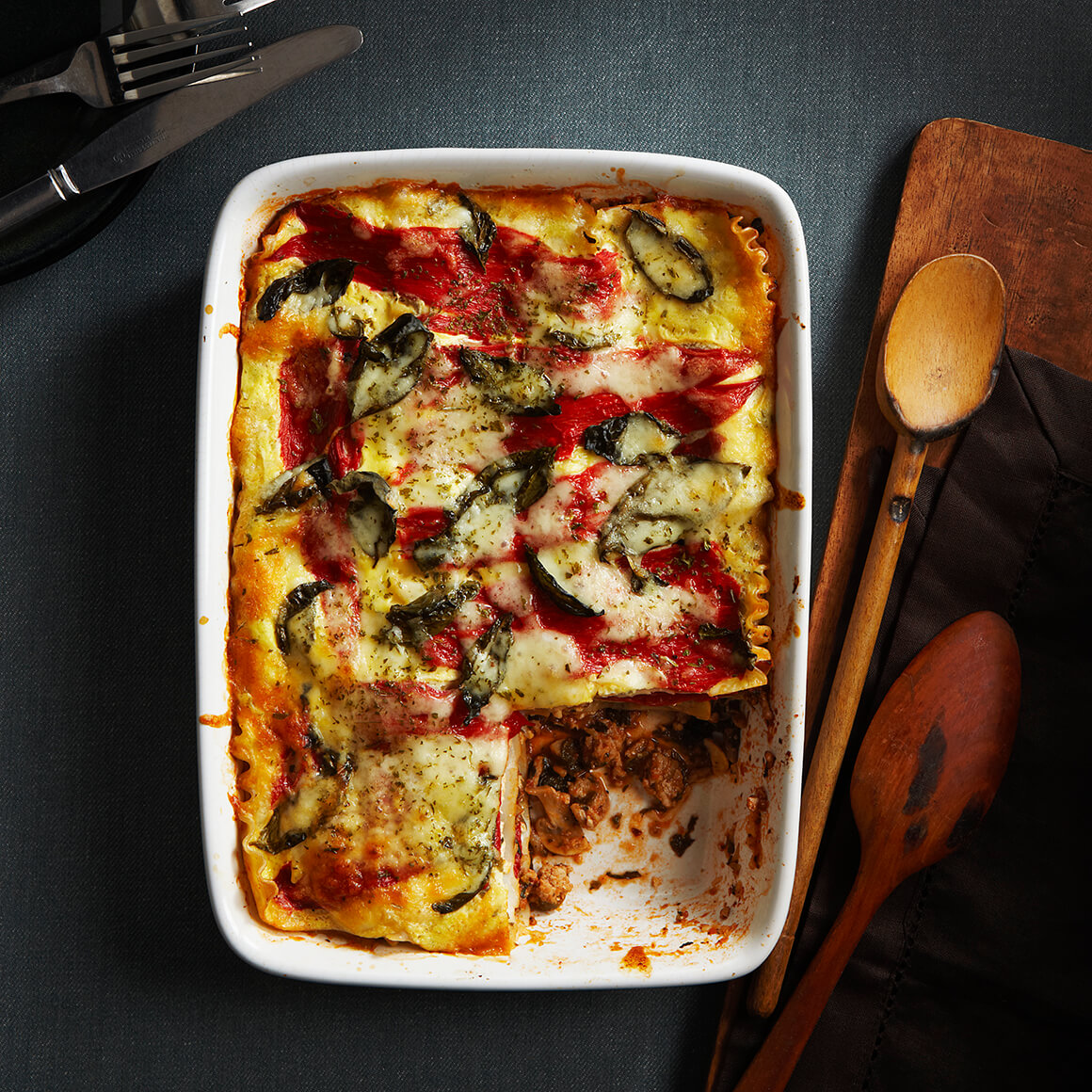 Rosemary Chicken Lasagna (Video)