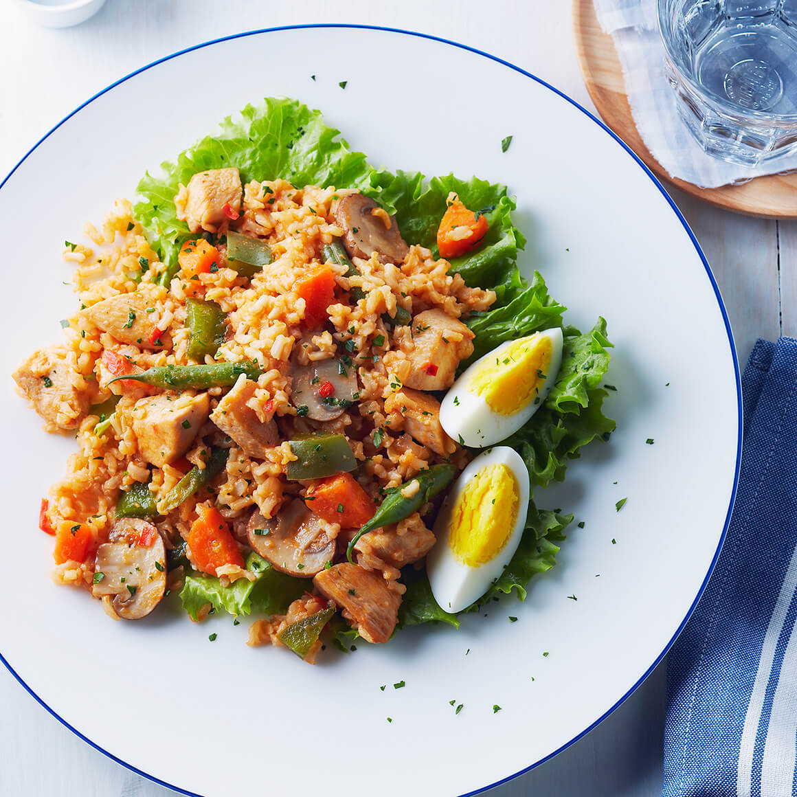 How To Cook Jollof Rice With Egg Or Boiled Egg : Egg Pulao Recipe Anda Pulao Yummy Indian Kitchen : When the eggs reach the desired cooking time, use tongs to remove the eggs from the hot water and immerse gently into the prepared ice water to cool, about 10 minutes.
