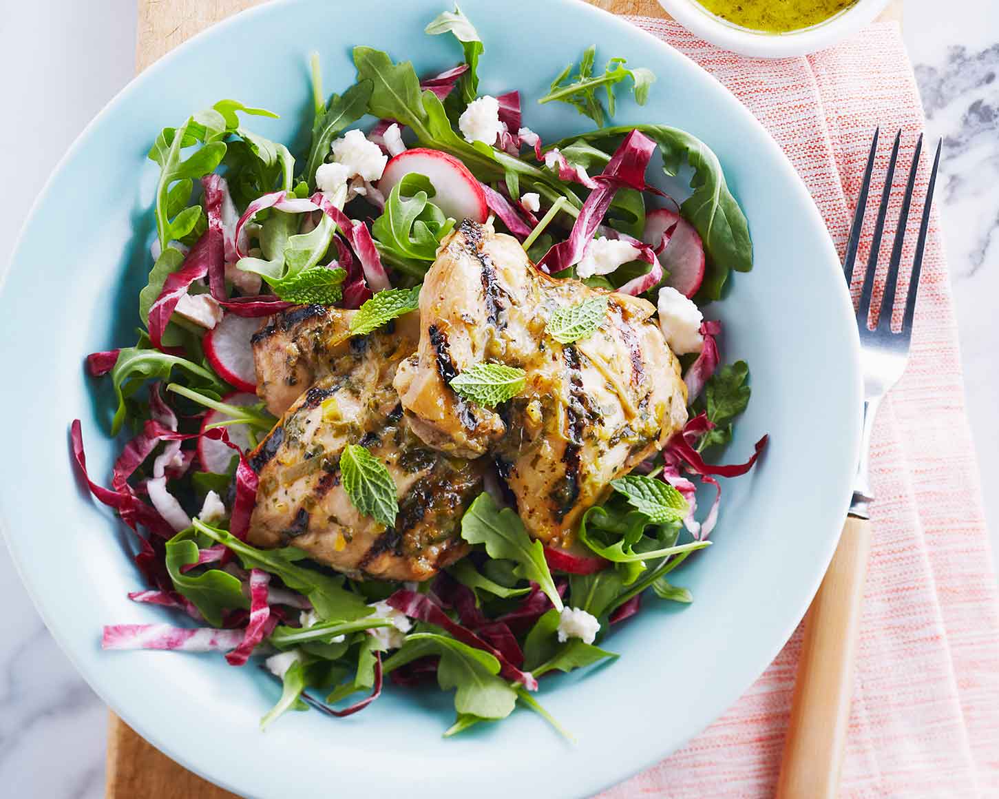 Mint Magic Chicken & Feta Salad | Chicken.ca